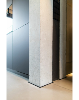 Микроплинтус Decaro M15A Алюминий 2000*15*6 мм-foto6