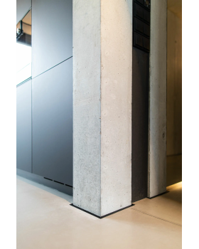 Микроплинтус Decaro M15A Алюминий 2000*15*6 мм-foto6