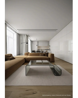 Парящий плинтус регулируемый универсальный Decaro D004.2 Regulated Алюминий 2000*16*7 мм-foto15