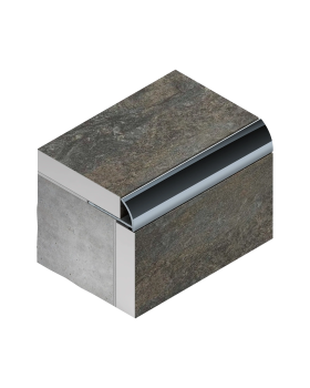 Профиль для плитки внешний гибкий Neexy PV19, PV20, PV21 Алюминий 2700*23-24*8-12мм-foto4