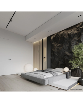 Парящий плинтус универсальный Decaro D002 Алюминий 2000*45*14,5 мм-foto20