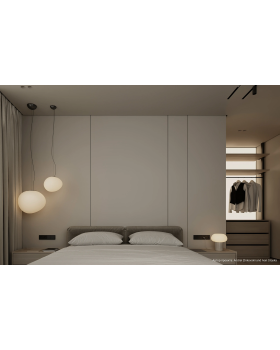 Потолочный профиль Decaro D005 Алюминий 2000*60*50 мм-foto7