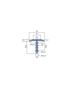 Профиль T-образный плоский Neexy PV101, PV35, PV102, PV103 Алюминий 2700*10-25*9,2 мм-foto2