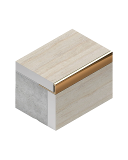 Профиль L-образный Neexy PVL01, PVL02, PVL03 Латунь 2700*21,5*8-12,5 мм-foto4