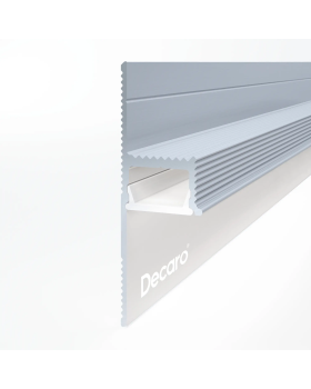 Парящий плинтус универсальный Decaro D003 Алюминий 2000*50*14,5 мм-foto2