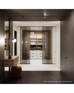 Парящий плинтус универсальный Decaro D003.2 Алюминий 2000*50*17 мм-foto15