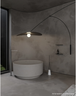 Парящий плинтус универсальный Decaro D002 Алюминий 2000*45*14,5 мм-foto11