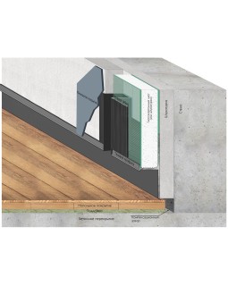 Теневой плинтус Laconistiq Regular Алюминий 3000*45*15 мм-foto15