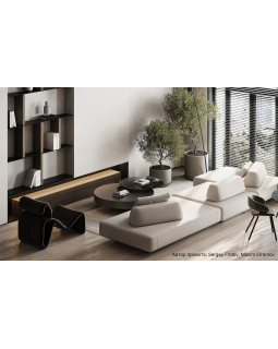 Парящий плинтус универсальный Decaro D003.2 Алюминий 2000*50*17 мм-foto17