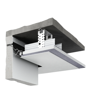 Потолочный профиль Decaro D005 Алюминий 2000*60*50 мм-foto5