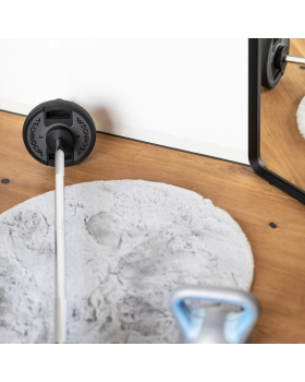 Микроплинтус Decaro M15A Алюминий 2000*15*6 мм-foto4