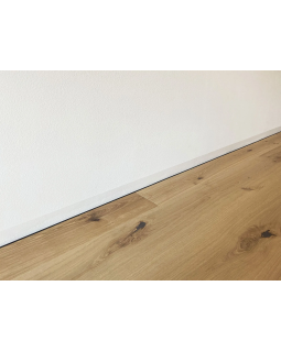 Микроплинтус Decaro M15A Алюминий 2000*15*6 мм-foto2