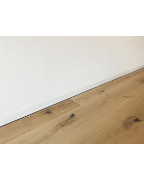 Микроплинтус Decaro M15A Алюминий 2000*15*6 мм-foto2