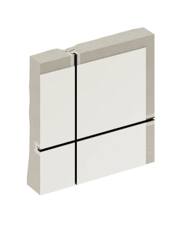 Разделительный профиль Decaro D009 Алюминий 3000*10*5 мм-foto6