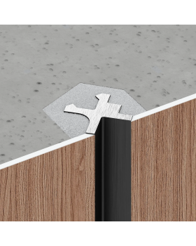 Разделительный профиль Decaro D00X Алюминий 3000*10*10 мм-foto11