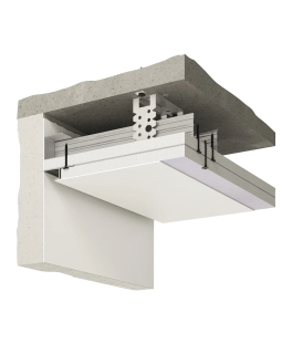 Парящий плинтус универсальный Decaro D002 Алюминий 2000*45*14,5 мм-foto8