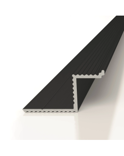 Парящий плинтус универсальный Decaro D002.2 Regulated Алюминий 2000*30*13,5 мм-foto2