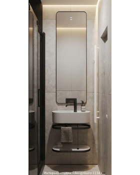 Парящий плинтус универсальный Decaro D004 Алюминий 2000*41*14 мм-foto8