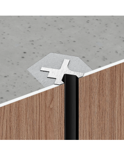 Разделительный профиль Decaro D00X Алюминий 3000*10*10 мм-foto8