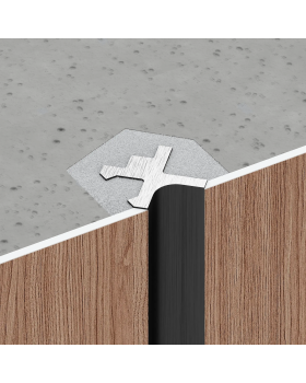 Разделительный профиль Decaro D00X Алюминий 3000*10*10 мм-foto13