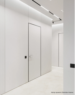 Парящий плинтус универсальный Decaro D004 Алюминий 2000*41*14 мм-foto17