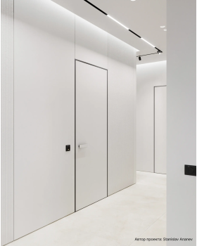 Парящий плинтус универсальный Decaro D004.1 Алюминий 2000*31*14 мм-foto11