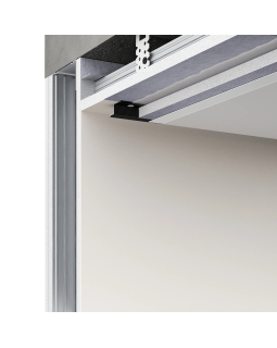 Парящий плинтус универсальный Decaro D002.2 Regulated Алюминий 2000*30*13,5 мм-foto11