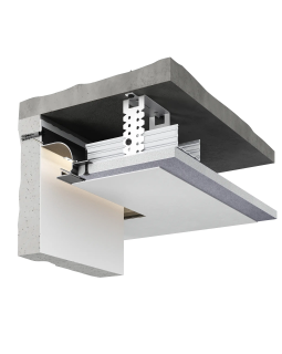 Потолочный профиль Decaro D006 Алюминий 2000*75*70 мм-foto8