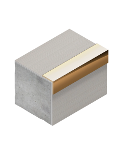 Угол Neexy PVL90, PVL73, PVL74 Латунь 2700*10-20*10-20 мм-foto4