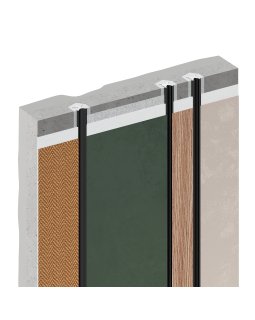 Разделительный профиль Decaro D00X Алюминий 3000*10*10 мм-foto10