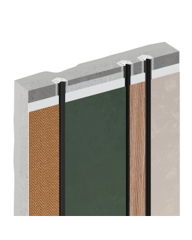 Разделительный профиль Decaro D00X Алюминий 3000*10*10 мм-foto10