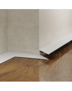 Микроплинтус Laconistiq micro 19 ARM Алюминий 2450*19*5.5 мм-foto3