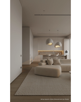 Парящий плинтус универсальный Decaro D004.1 Алюминий 2000*31*14 мм-foto13