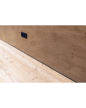 Микроплинтус Decaro M15A Алюминий 2000*15*6 мм-foto13