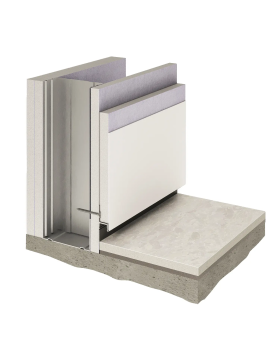 Парящий плинтус универсальный Decaro D002 Алюминий 2000*45*14,5 мм-foto5