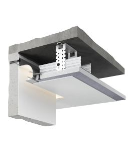 Потолочный профиль Decaro D006 Алюминий 2000*75*70 мм-foto5