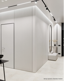 Парящий плинтус универсальный Decaro D004 Алюминий 2000*41*14 мм-foto16