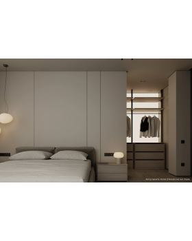 Потолочный профиль Decaro D005.2 Алюминий 2000*44*30 мм-foto9