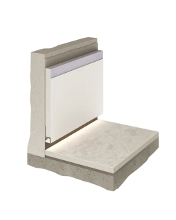 Парящий плинтус универсальный Decaro D003 Алюминий 2000*50*14,5 мм-foto8