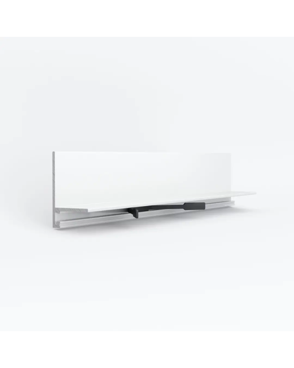 Микроплинтус Laconistiq micro L Алюминий 2450*25.8*16.2 мм