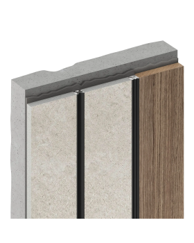 Разделительный профиль Decaro D00X Алюминий 3000*10*10 мм-foto6