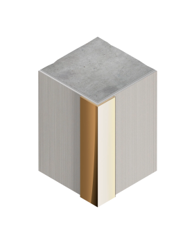 Угол Neexy PVL90, PVL73, PVL74 Латунь 2700*10-20*10-20 мм-foto5