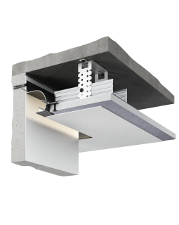 Потолочный профиль Decaro D006 Алюминий 2000*75*70 мм-foto9