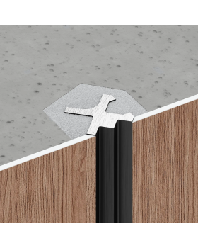 Разделительный профиль Decaro D00X Алюминий 3000*10*10 мм-foto12