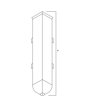 Угол внутренний Neexy к плинтусам AKBD60, AKBD80, AKBD100 Алюминий 60-100 мм-foto3