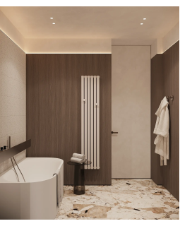 Парящий плинтус универсальный Decaro D002.2 Regulated Алюминий 2000*30*13,5 мм-foto15