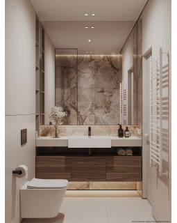 Парящий плинтус универсальный Decaro D004 Алюминий 2000*41*14 мм-foto14