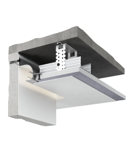 Потолочный профиль Decaro D006 Алюминий 2000*75*70 мм-foto6