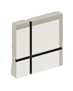 Разделительный профиль Decaro D008 Алюминий 3000*10*10 мм-foto3