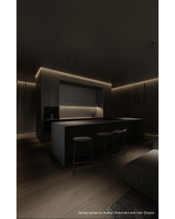 Потолочный профиль Decaro D006 Алюминий 2000*75*70 мм-foto12